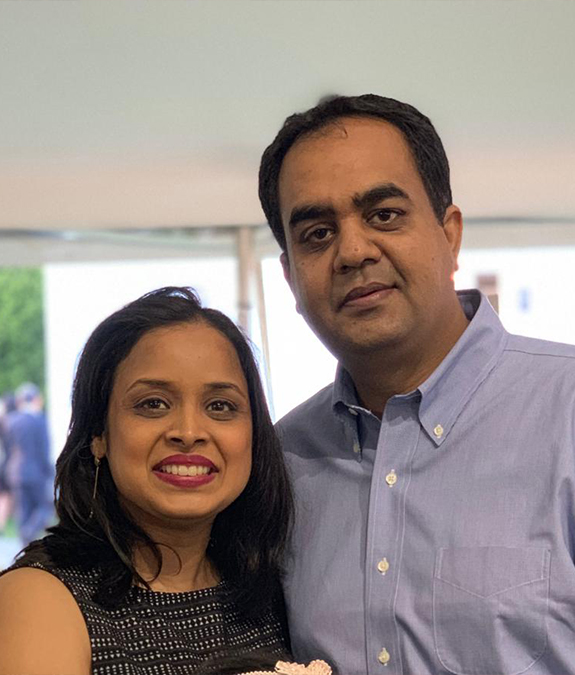 Glastonbury dentists Dr Mimansha and Dr Shobhit